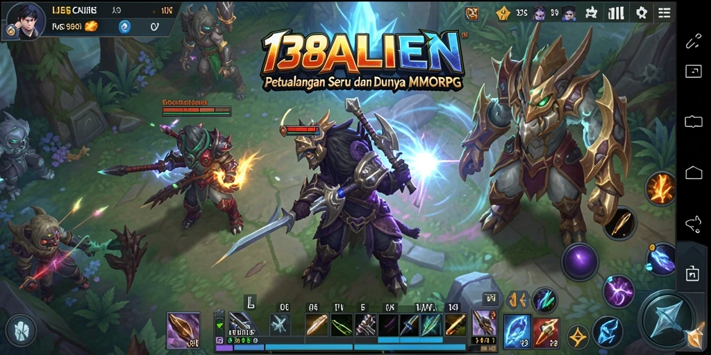 Tampilan gameplay 138ALIEN dengan grafis menakjubkan dan aksi seru.